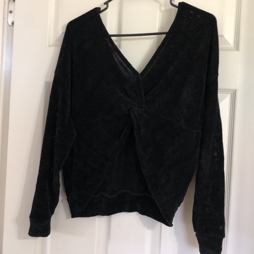 Cross Back Sweater - Picture 2 of 3